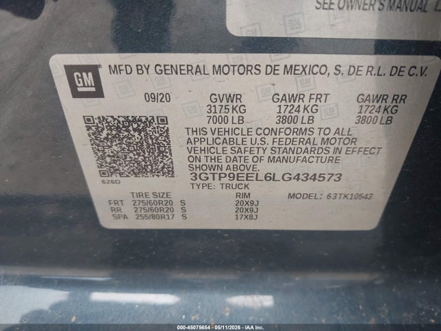 صورة 9 لـ 2020 GMC SIERRA 1500