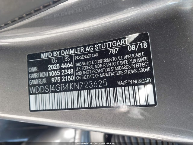 2019 Mercedes-BENZ CLA thumbnail 9