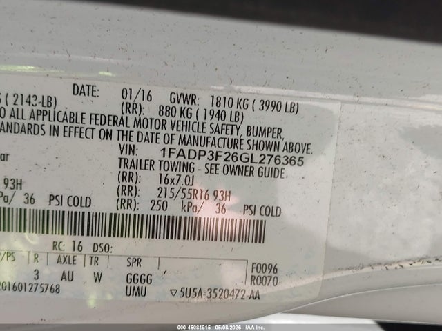 FORD FOCUS SE - 9