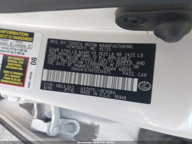 2023 LEXUS ES 300H 9