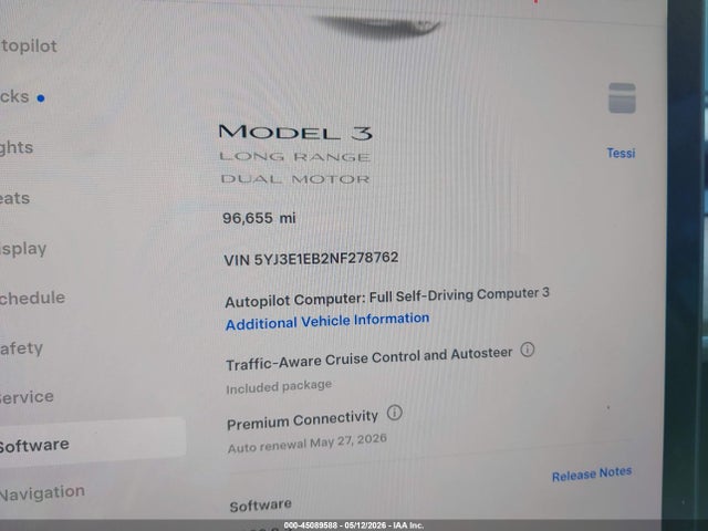 2022 Tesla MODEL 3 LONG RANGE DUAL MOTOR ALL-WHEEL DRIVE — фото 7