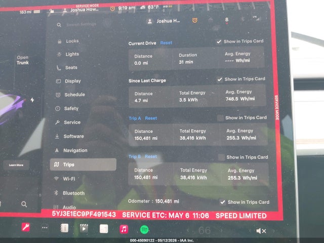 2023 Tesla MODEL 3 PERFORMANCE DUAL MOTOR ALL-WHEEL DRIVE — фото 7