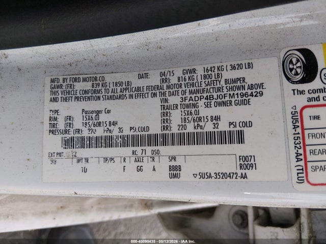 FORD FIESTA SE - 9