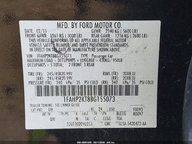 FORD TAURUS SHO - 9
