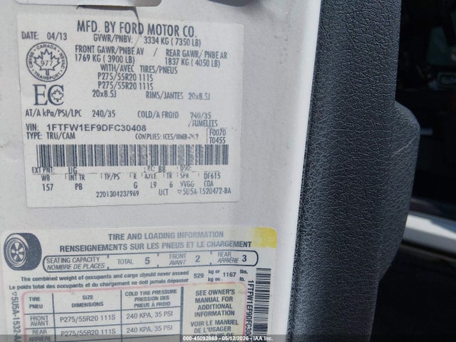 FORD F-150 PLATINUM - 9