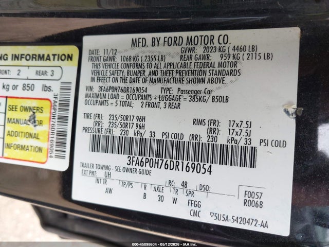 FORD FUSION SE - 9