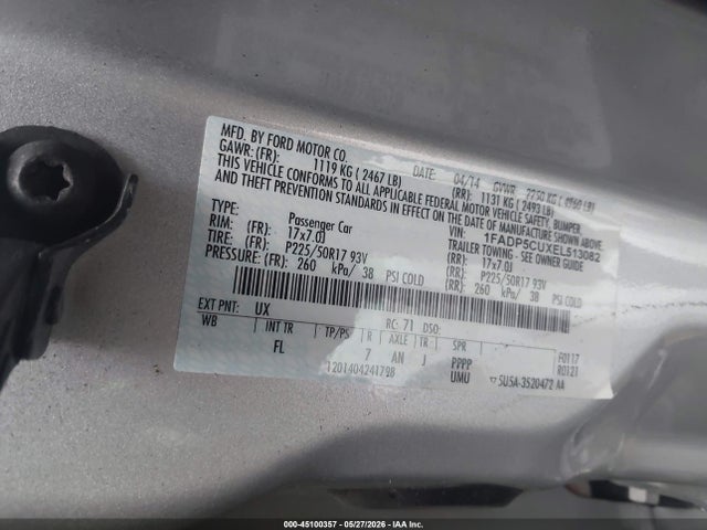 صورة 9 لـ 2014 FORD C-MAX ENERGI SEL