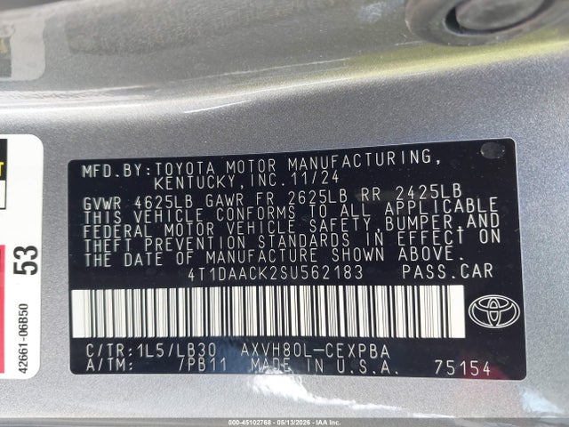 2025 Toyota CAMRY XSE 照片 9