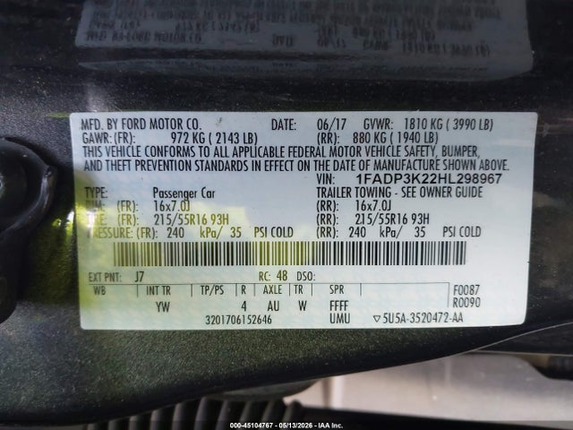 FORD FOCUS SE - 9