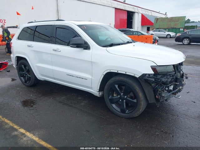 2014 JEEP GRAND CHER OVERLAND