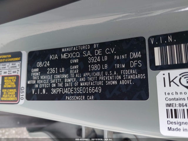 2025 KIA K4 EX photo 9