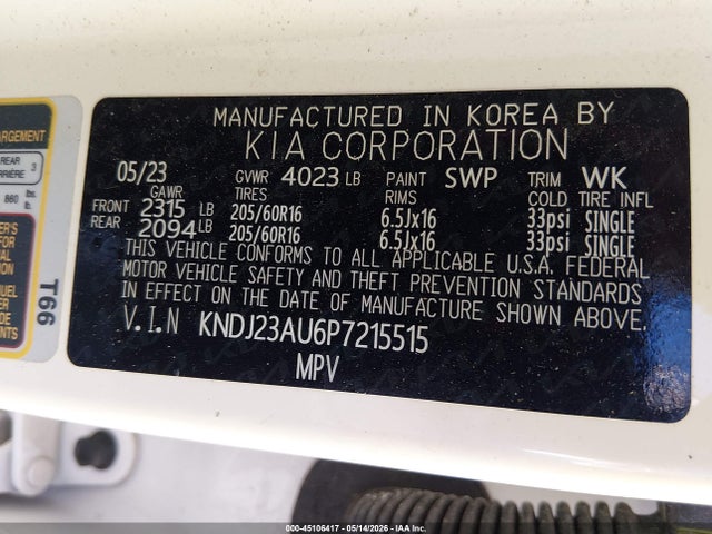 2023 KIA SOUL LX — фото 9