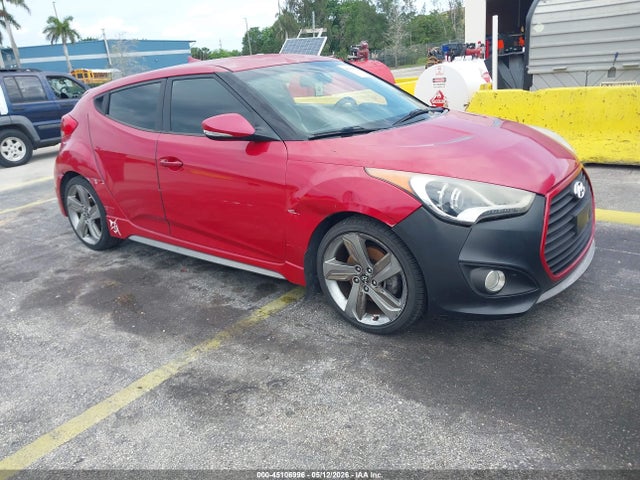 2013 HYUNDAI VELOSTER TURBO W/BLACK