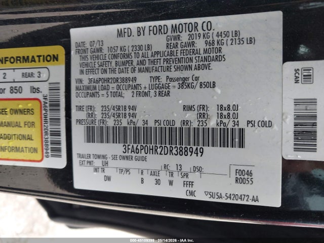 FORD FUSION SE - 9