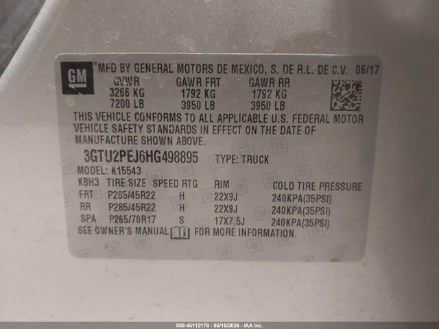 صورة 9 لـ 2017 GMC SIERRA 1500 DENALI