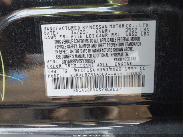 صورة 9 لـ 2025 Nissan SENTRA S