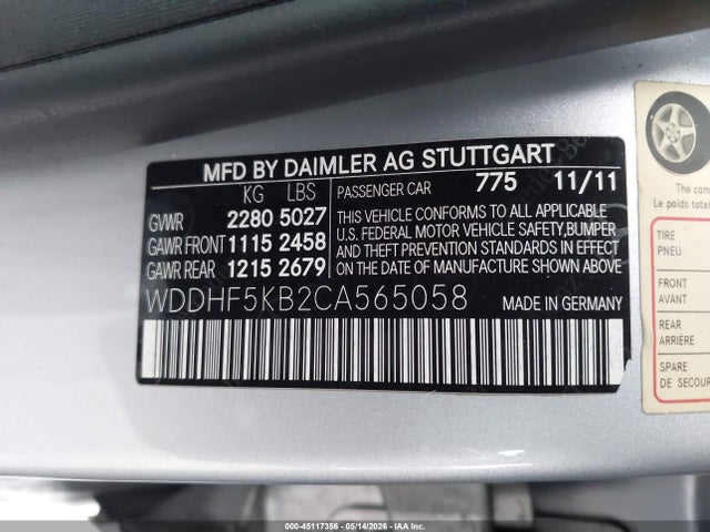2012 Mercedes-BENZ E 350 照片 9