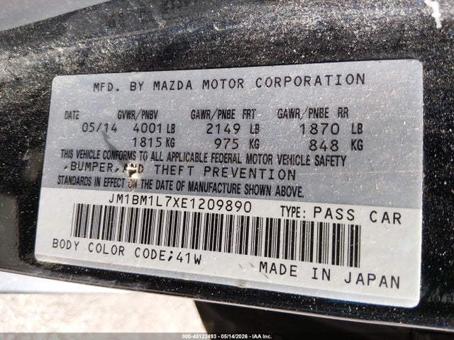 2014 Mazda MAZDA3 I TOURING 照片 9