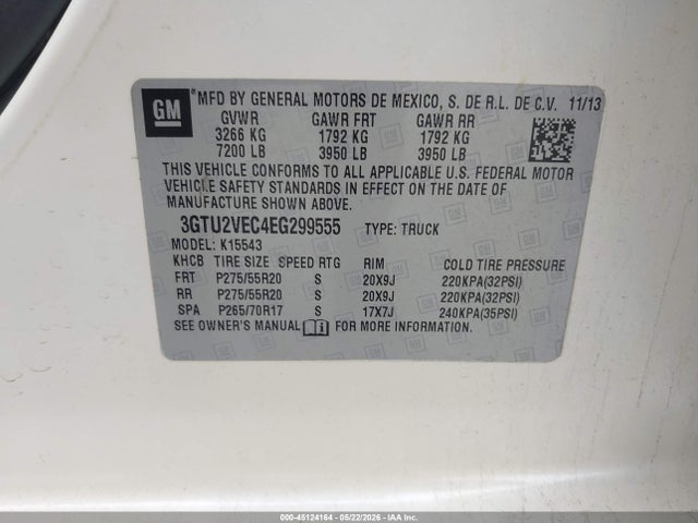 2014 GMC SIERRA 1500 SLT 缩略图 9