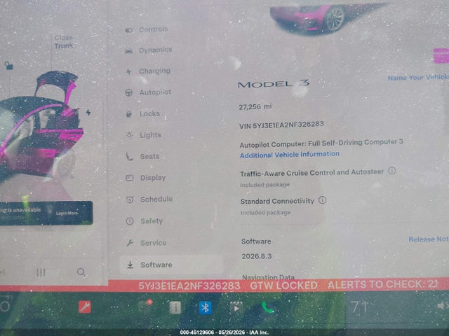 2022 Tesla MODEL 3 REAR-WHEEL DRIVE — фото 7
