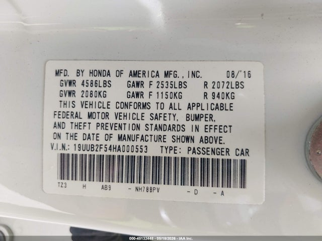 2017 Acura TLX TECHNOLOGY PACKAGE 照片 9
