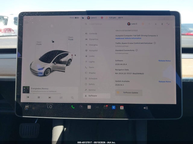 2021 Tesla MODEL 3 STANDARD RANGE PLUS REAR-WHEEL DRIVE 缩略图 18