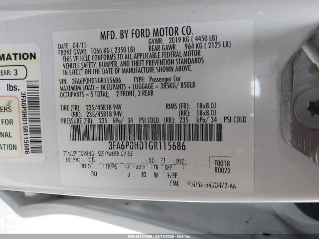 FORD FUSION SE - 9