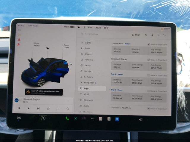 2020 TESLA MODEL Y LONG RANGE DUAL MOTOR ALL-WHEEL DRIVE 7