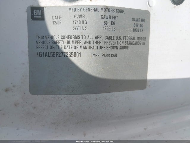 صورة 9 لـ 2007 Chevrolet COBALT LT