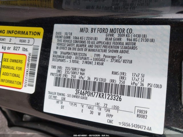 FORD FUSION SE - 9