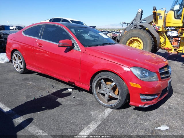 2013 MERCEDES-BENZ C 