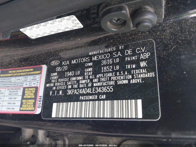صورة 9 لـ 2020 KIA RIO LX