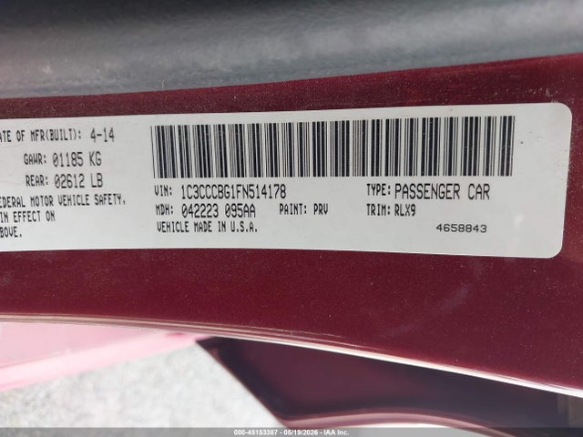 صورة 9 لـ 2015 Chrysler 200 S