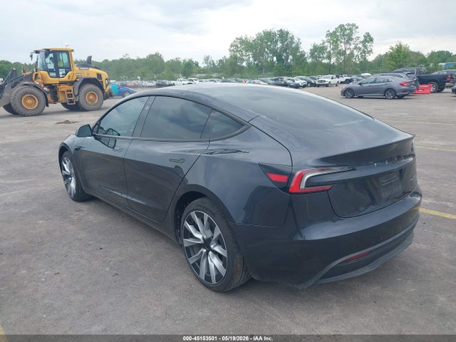 2025 Tesla MODEL 3 LONG RANGE ALL-WHEEL DRIVE — фото 3