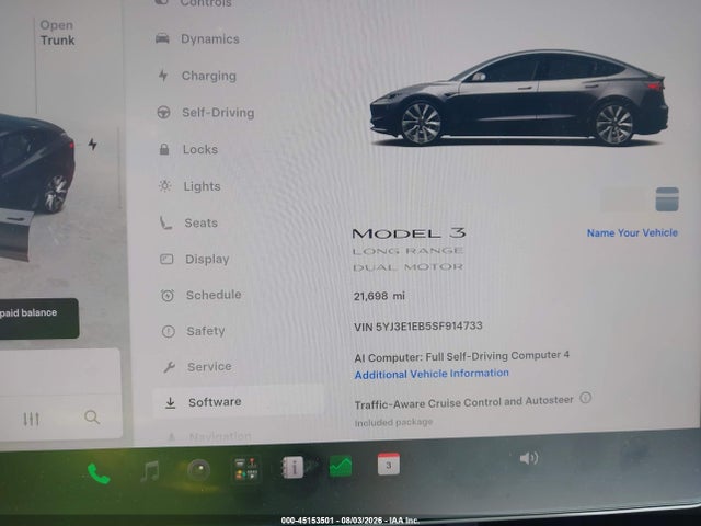 صورة 7 لـ 2025 Tesla MODEL 3 LONG RANGE ALL-WHEEL DRIVE