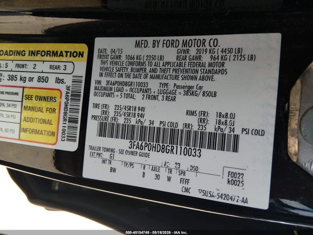 FORD FUSION SE - 9