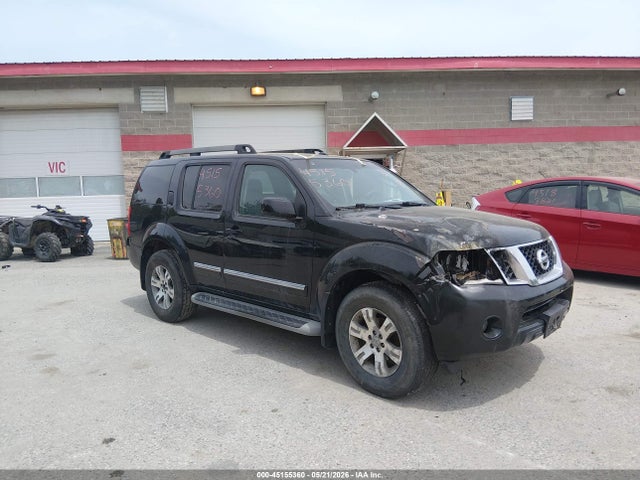 2011 NISSAN PATHFINDE SILVER