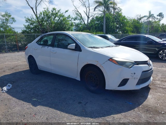 2016 TOYOTA COROLLA L