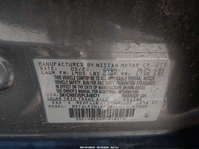 2023 Nissan VERSA 1.6 SV XTRONIC CVT photo 9