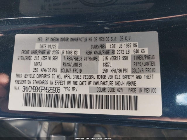 2023 MAZDA CX-30 2.5 S SELECT 9