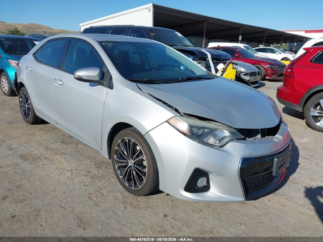 2016 TOYOTA COROLLA S PLUS