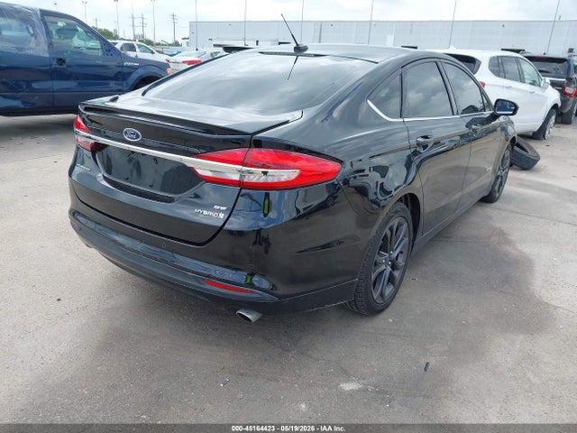 2018 FORD FUSION HYBRID SE — фото 4