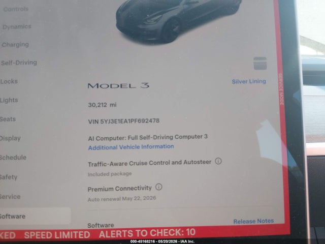 2023 Tesla MODEL 3 REAR-WHEEL DRIVE — фото 7