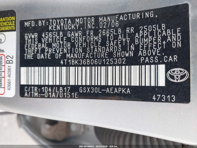 صورة 9 لـ 2006 Toyota AVALON LIMITED
