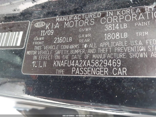 2010 KIA FORTE EX — фото 9