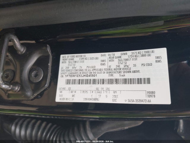 صورة 9 لـ 2018 FORD F-150 XLT