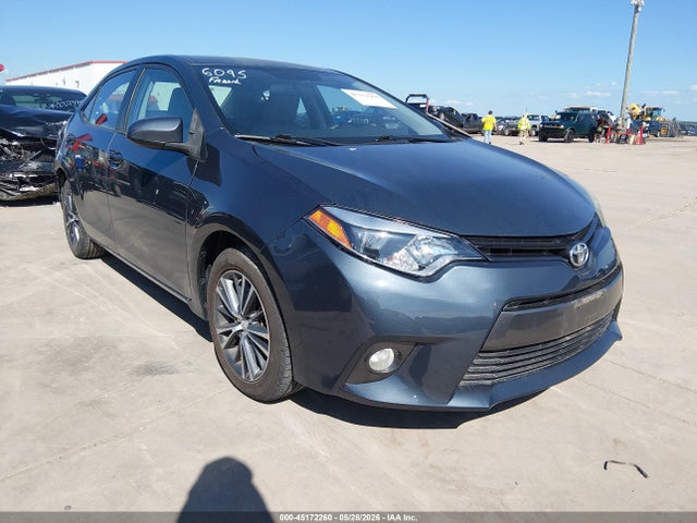 2016 TOYOTA COROLLA LE PLUS