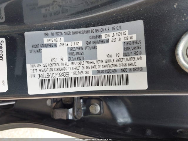 2018 Toyota YARIS IA photo 9