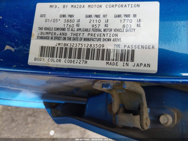 2005 Mazda MAZDA3 S 照片 9