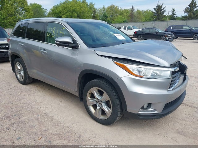 2016 TOYOTA HIGHLANDE LIMITED V6